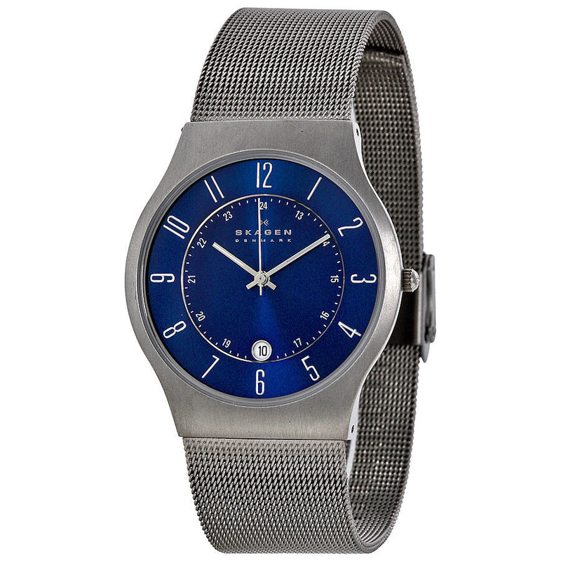 Skagen Titanium Steel Mesh Men's Watch 233XLTTN - The Watches Men & CO