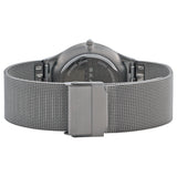 SkagenTitanium Gunmetal Dial Stainless Steel Mesh Men's Watch 233XLTTM - The Watches Men & CO #3