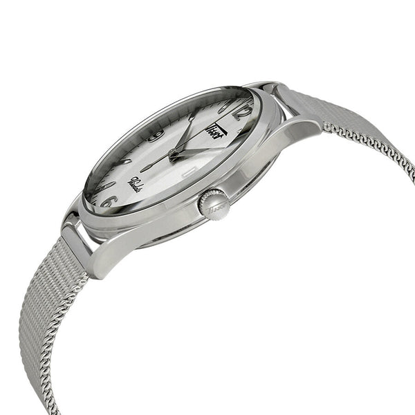 Tissot Heritage Visodate Silver Opalin Dial Men's Mesh Watch T1184101127700#T118.410.11.277.00 - The Watches Men & CO #2