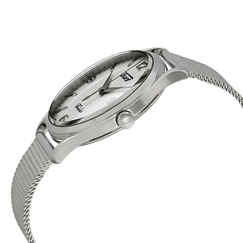 Tissot Heritage Visodate Silver Opalin Dial Men's Mesh Watch T1184101127700#T118.410.11.277.00 - The Watches Men & CO #2