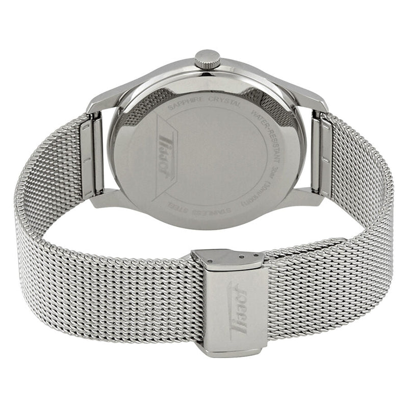 Tissot Heritage Visodate Silver Opalin Dial Men's Mesh Watch T1184101127700#T118.410.11.277.00 - The Watches Men & CO #3
