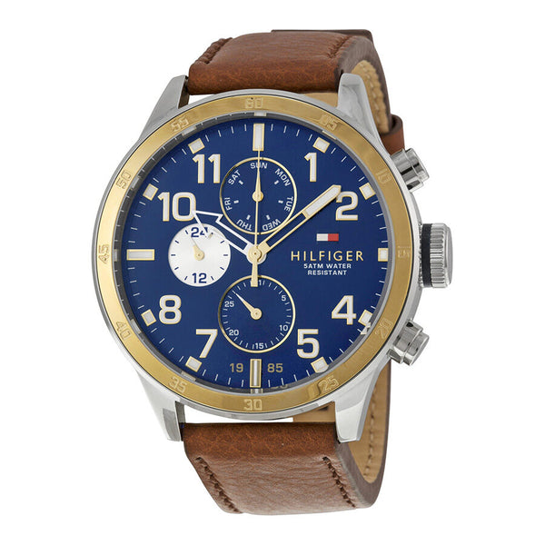Tommy Hilfiger Multi-Function Navy Blue Dial Men's Watch 1791137 - The Watches Men & CO