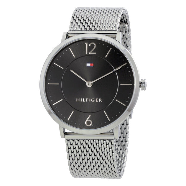 Tommy Hilfiger Ultra Slim Black Dial Men's Watch 1710355 - The Watches Men & CO