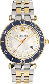 Versace Greca Sport Two-Tone Unisex Watch  VEZ300521 - The Watches Men & CO