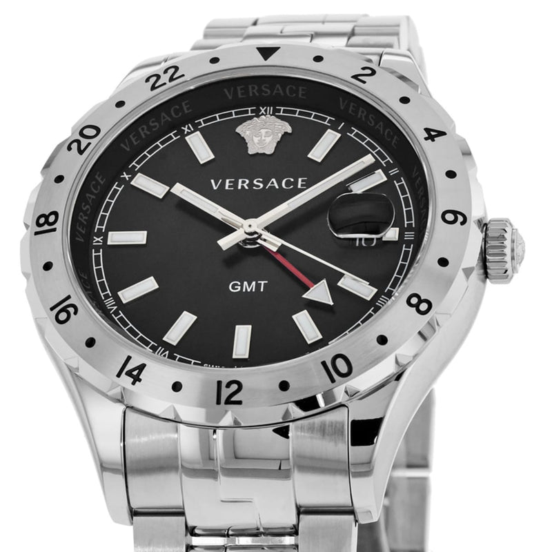 Versace Hellenyium Black Dial Men's Watch V11020015 - The Watches Men & CO #3