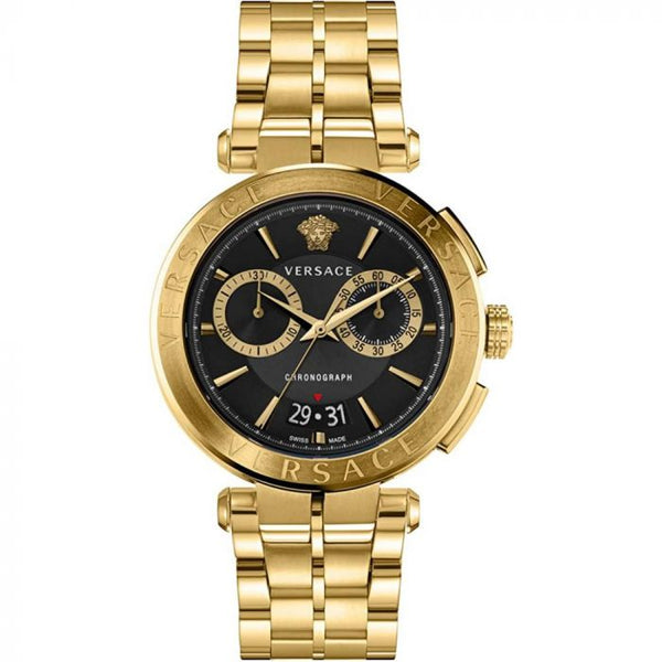 Versace Aion Gold Chronograph Men's Watch VE1D01721