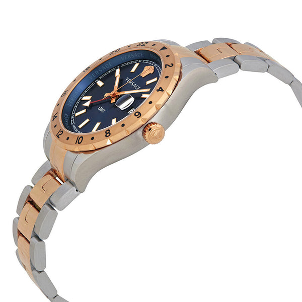 Versace Hellenyium GMT Blue Dial Men's Watch V11060017 - The Watches Men & CO #2