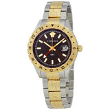 Versace Hellenyium Brown Dial Two-tone Men's Watch V11040015 - The Watches Men & CO