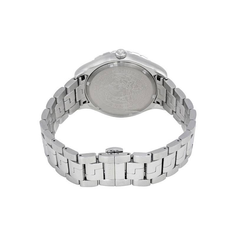 Versace Hellenyium Silver Steel Men's Watch V11010015 - The Watches Men & CO #3