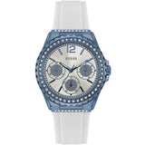 Guess Starlight White Silicone Band Women's Watch W0846L7