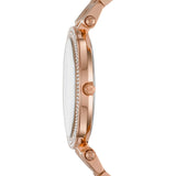 Michael Kors Rose Gold Darci Blue Dial Women's Watch MK3728 - The Watches Men & CO #2